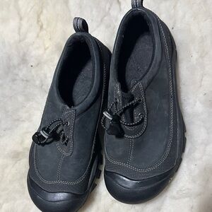 Keen Kids Black Slip-On Sneakers